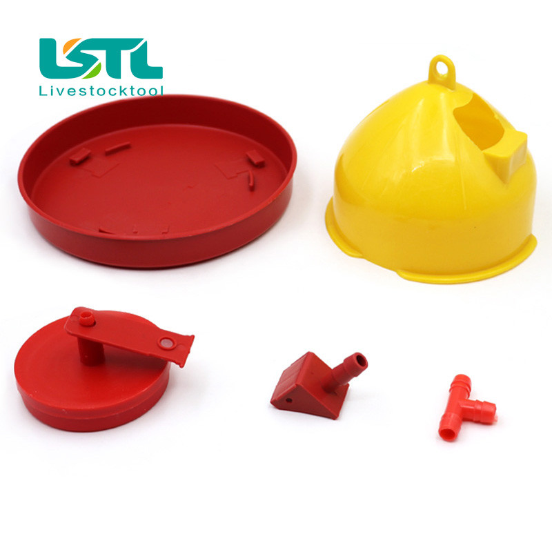 1 buc. Bol de apă pentru păsări de curte adăpător automat de pui, jgheab pentru alimente, instrumente de reproducție pentru pui, hrănire pentru reproducție, adăpare