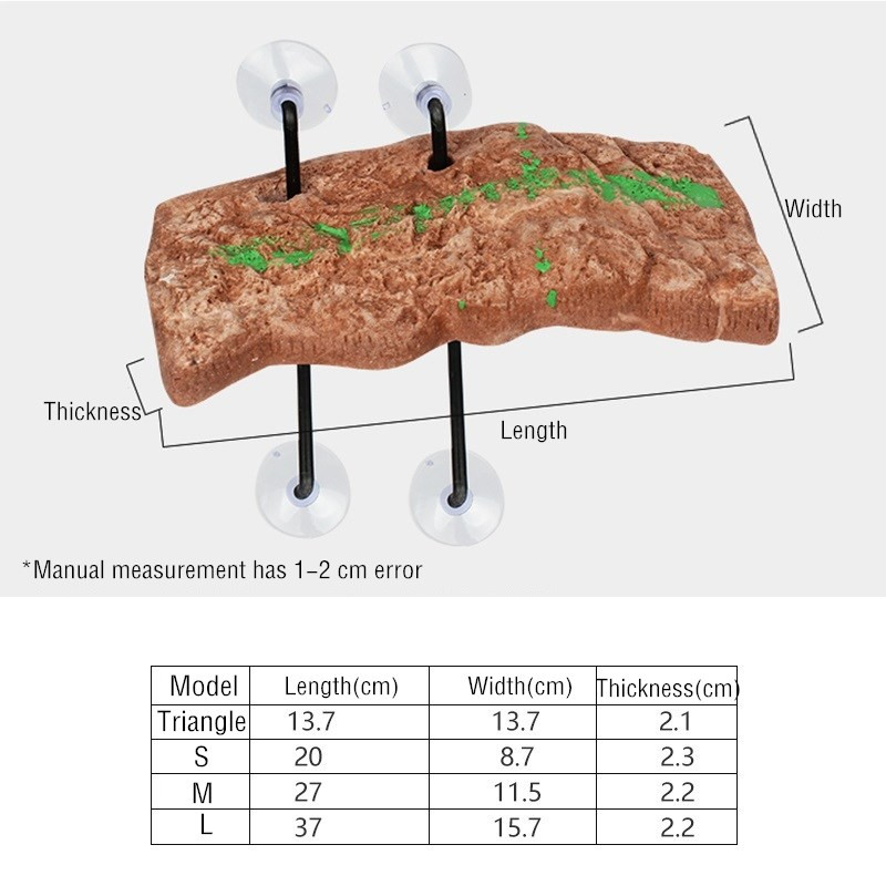 Akvārija dekors Bruņurupuču peldēšanas platforma Peldošās salas bruņurupuču atpūtas rampa Brazīlijas bruņurupucis kāpšanas salas terrario tortuga agua