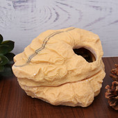 Powerlong Crawler Hiding Cave Tropical Rainforest Desert Reptiles House Resin Rockery Fish Tank Landscape Aquarium Decoration