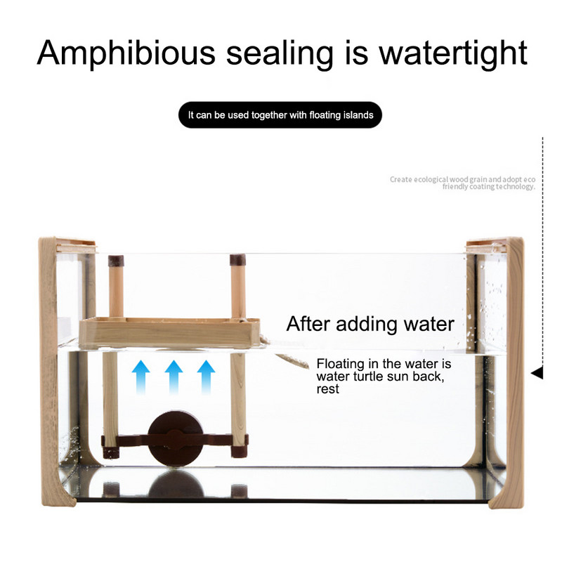 Kilpkonna terrassi ujuvplatvorm Brasiilia vesikilpkonna ujuv saare kilpkonnapaak akvaariumi kuivatusplatvorm lamamisplatvorm