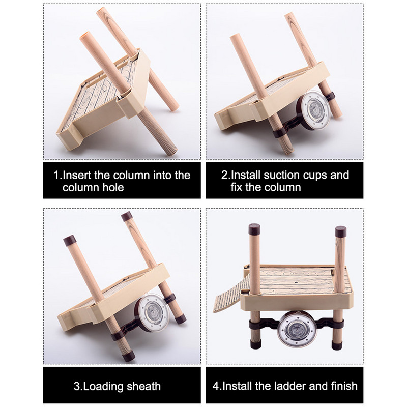 Kilpkonna terrassi ujuvplatvorm Brasiilia vesikilpkonna ujuv saare kilpkonnapaak akvaariumi kuivatusplatvorm lamamisplatvorm