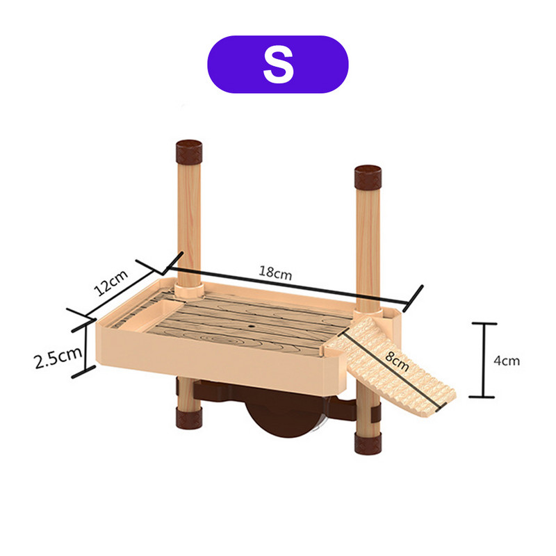 Kilpkonna terrassi ujuvplatvorm Brasiilia vesikilpkonna ujuv saare kilpkonnapaak akvaariumi kuivatusplatvorm lamamisplatvorm