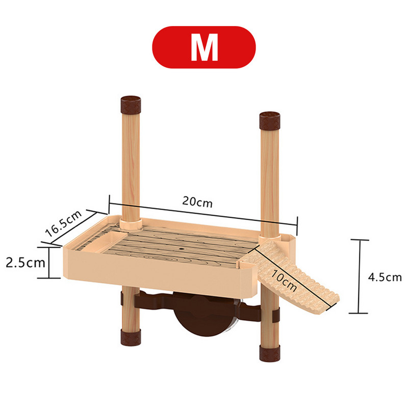 Kilpkonna terrassi ujuvplatvorm Brasiilia vesikilpkonna ujuv saare kilpkonnapaak akvaariumi kuivatusplatvorm lamamisplatvorm