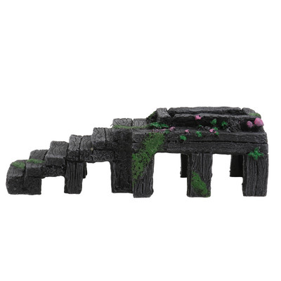 Platforma za špilju Akvarij Kornjača Riba Dock Plutajuća kornjača Dekoracija Stanište Spremnik Gmazova Smola Dekoracija Terarij