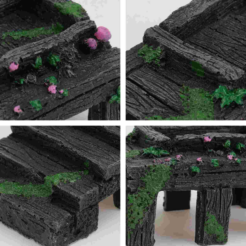 Platforma za špilju Akvarij Kornjača Riba Dock Plutajuća kornjača Dekoracija Stanište Spremnik Gmazova Smola Dekoracija Terarij