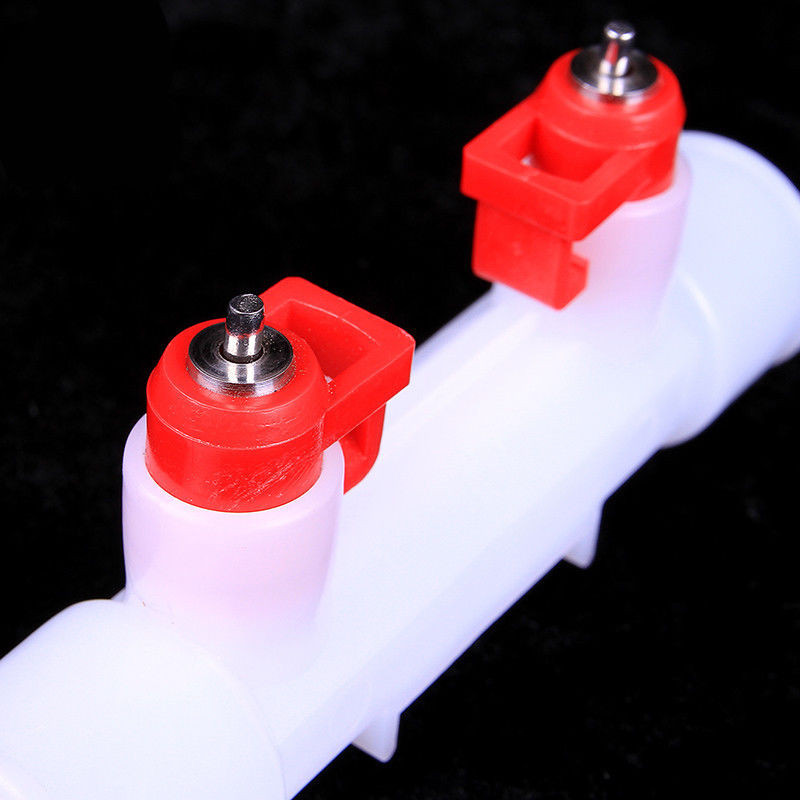 10 buc cești de băut pentru pui cu ceașcă dublă suspendată pentru păsări de curte fântână de băut cu bile de 25 mm Echipament pentru pui