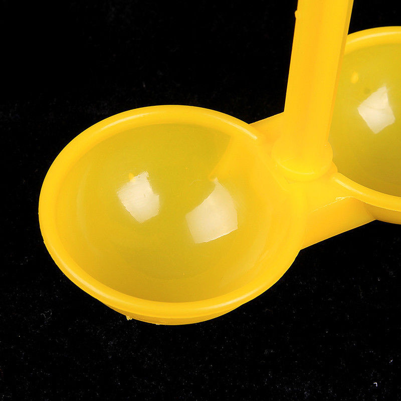 10 buc cești de băut pentru pui cu ceașcă dublă suspendată pentru păsări de curte fântână de băut cu bile de 25 mm Echipament pentru pui