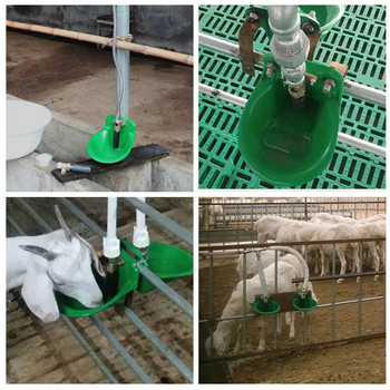 Автоматична купа за вода Поилка за животни Говеда Овце Кон Свине Куче Коза Хранилка за вода Купа за поилка за ферма Оборудване за хранене