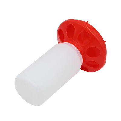 1L găleată pentru hrănitor de apă pentru pui, fântână de băut pentru păsări, găleată de apă pentru mâncare pentru pui, distribuitor de apă pentru păsări