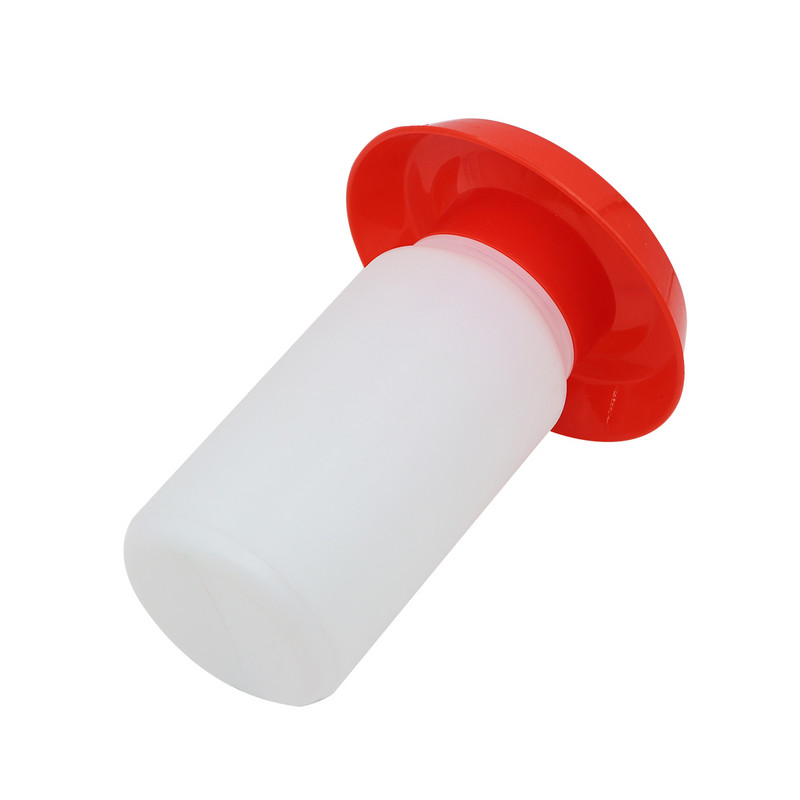 1L găleată pentru hrănitor de apă pentru pui, fântână de băut pentru păsări, găleată de apă pentru mâncare pentru pui, distribuitor de apă pentru păsări