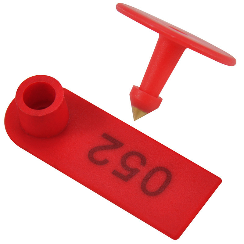 Kariloomade kõrvamärgid 100 numbriga lamba identifitseerimissilt Põllumajandusloomade tarvikud kitsedele sigadele kõrvarõngad lehmad veise marker