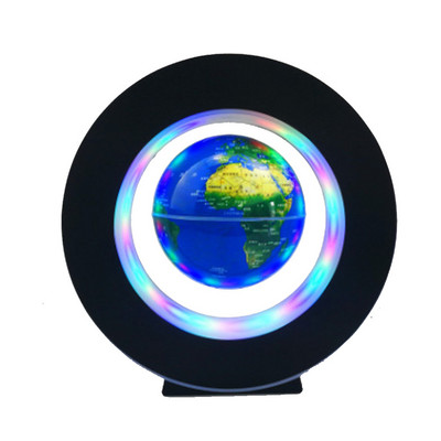 Φωτιστικό αιώρησης Magnetic Levitation Globe LED Παγκόσμιος χάρτης Περιστρεφόμενα φώτα σφαιρικής σφαίρας Φώτα κομοδίνου Δώρα καινοτομία για πλωτό φωτιστικό