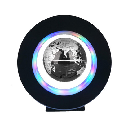 Φωτιστικό αιώρησης Magnetic Levitation Globe LED Παγκόσμιος χάρτης Περιστρεφόμενα φώτα σφαιρικής σφαίρας Φώτα κομοδίνου Δώρα καινοτομία για πλωτό φωτιστικό