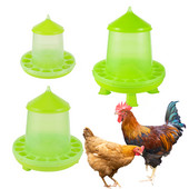 Viščiukų automatinis tiektuvas Putpelių balandžių tiektuvas 2kg/4kg Viščiukų šėrimo kibiras Paukštyno šėrimo reikmenys 1 vnt.