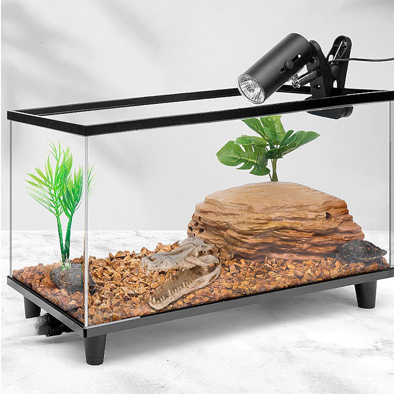 Decor pentru acvariu, casă de reptile, rășină, craniu, ornament pentru acvariu, acvariu, peșteră, accesorii de decorare artificială pentru casă, dragon cu barbă