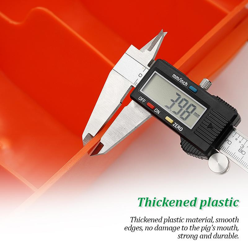 1 tk Põrsaste söötmisküna paksendatud plastist automaatne söötmine sea emise söötja kohaletoimetamine voodisöötmiskünaga põllumajandustehnika