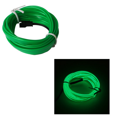 Λωρίδα LED εσωτερικού φωτισμού αυτοκινήτου Auto Λωρίδα LED Garland EL Σχοινί διακοσμητικό φωτιστικό αυτοκινήτου Ευέλικτο σωλήνα Neon Αξεσουάρ αυτοκινήτου