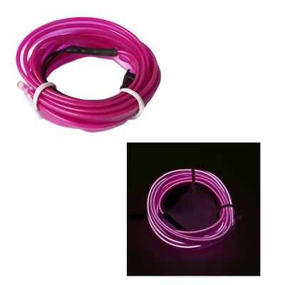 Λωρίδα LED εσωτερικού φωτισμού αυτοκινήτου Auto Λωρίδα LED Garland EL Σχοινί διακοσμητικό φωτιστικό αυτοκινήτου Ευέλικτο σωλήνα Neon Αξεσουάρ αυτοκινήτου
