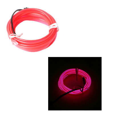 Λωρίδα LED εσωτερικού φωτισμού αυτοκινήτου Auto Λωρίδα LED Garland EL Σχοινί διακοσμητικό φωτιστικό αυτοκινήτου Ευέλικτο σωλήνα Neon Αξεσουάρ αυτοκινήτου
