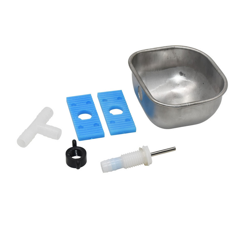 Roostevabast terasest jänese veekauss Farm Küüliku automaatjoodik Küüliku puur Fix Cup Rebane naaritsa joogikauss 1 tk