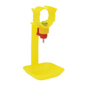 15 buc. Cupe pentru adăpator de pui Cupe agățate automate integrate cu țevi de 25 MM Sticlă cu bile Instrumente pentru adăpator pentru hrănire păsări