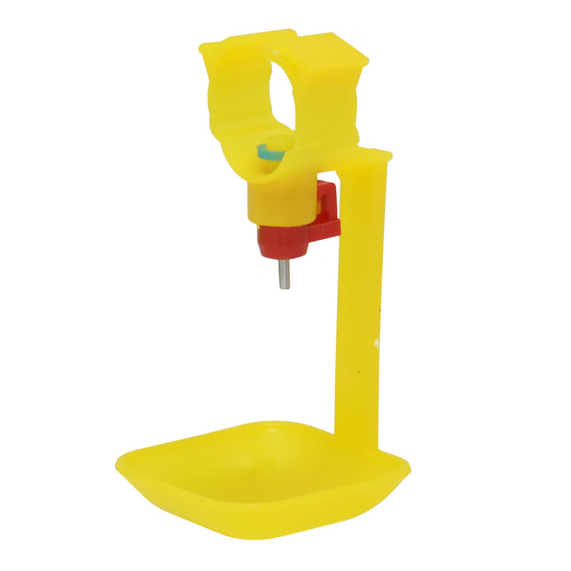 15 buc. Cupe pentru adăpator de pui Cupe agățate automate integrate cu țevi de 25 MM Sticlă cu bile Instrumente pentru adăpator pentru hrănire păsări