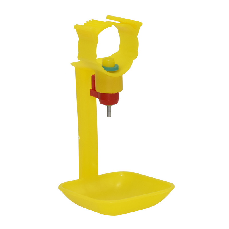 15 buc. Cupe pentru adăpator de pui Cupe agățate automate integrate cu țevi de 25 MM Sticlă cu bile Instrumente pentru adăpator pentru hrănire păsări