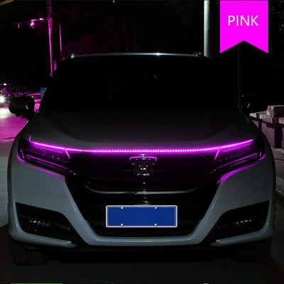 Auto päevasõidutulede riba 120 cm 150 cm 180 cm veekindel painduv LED auto dekoratiivne atmosfäärilamp, ümbritsev taustvalgus 12 V