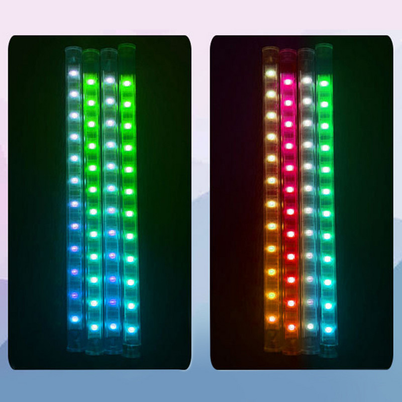 Lampă cu bandă LED 72 Decorarea mediului mașină Modelare DRL Lampă flexibilă pentru atmosferă Lampă pentru decorarea interioară a mașinii