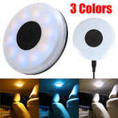 Φωτιστικό διακόπτη αφής LED αυτοκινήτου Φορητό αυτόματο φωτιστικό περιβάλλοντος φόρτισης USB Νυχτερινή φόρτιση Φωτιστικό ανάγνωσης Οροφής Μαγνητική βάση Λαμπτήρας αυτοκινήτου Αξεσουάρ αυτοκινήτου