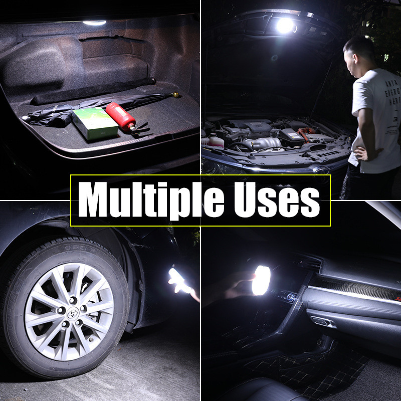 Φωτιστικό διακόπτη αφής LED αυτοκινήτου Φορητό αυτόματο φωτιστικό περιβάλλοντος φόρτισης USB Νυχτερινή φόρτιση Φωτιστικό ανάγνωσης Οροφής Μαγνητική βάση Λαμπτήρας αυτοκινήτου Αξεσουάρ αυτοκινήτου