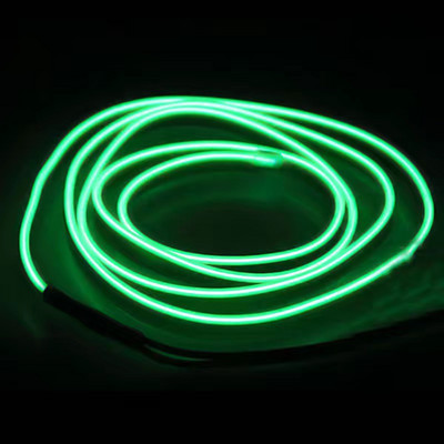1M / 3M / 5M / 8M automobilio salono LED dekoratyvinė lempa EL laidų neoninė juostelė, skirta automatiniam „pasidaryk pats“ lanksčiam aplinkos šviesos USB vakarėlio atmosferos diodui