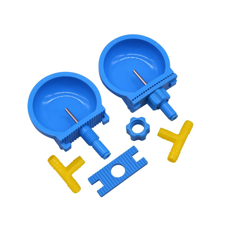 1 kom. pojilica s bradavicom za zeca, fontane za hranjenje stoke, plava okrugla zdjela, zalihe za životinje s farme, dodaci za kaveze