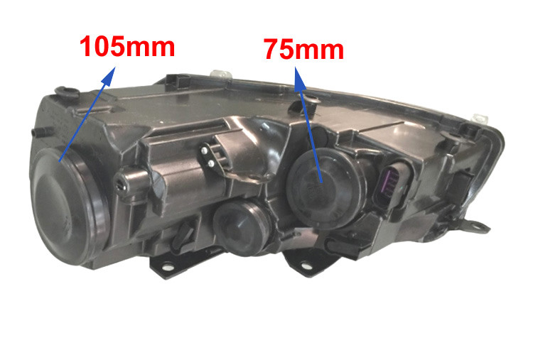 skirta Volkswagen VW Golf 6 žibinto dangtelis nuo dulkių dangtelis artimųjų tolimųjų žibintų dangtis pailgintas sandarinimo dangtelis išorinis