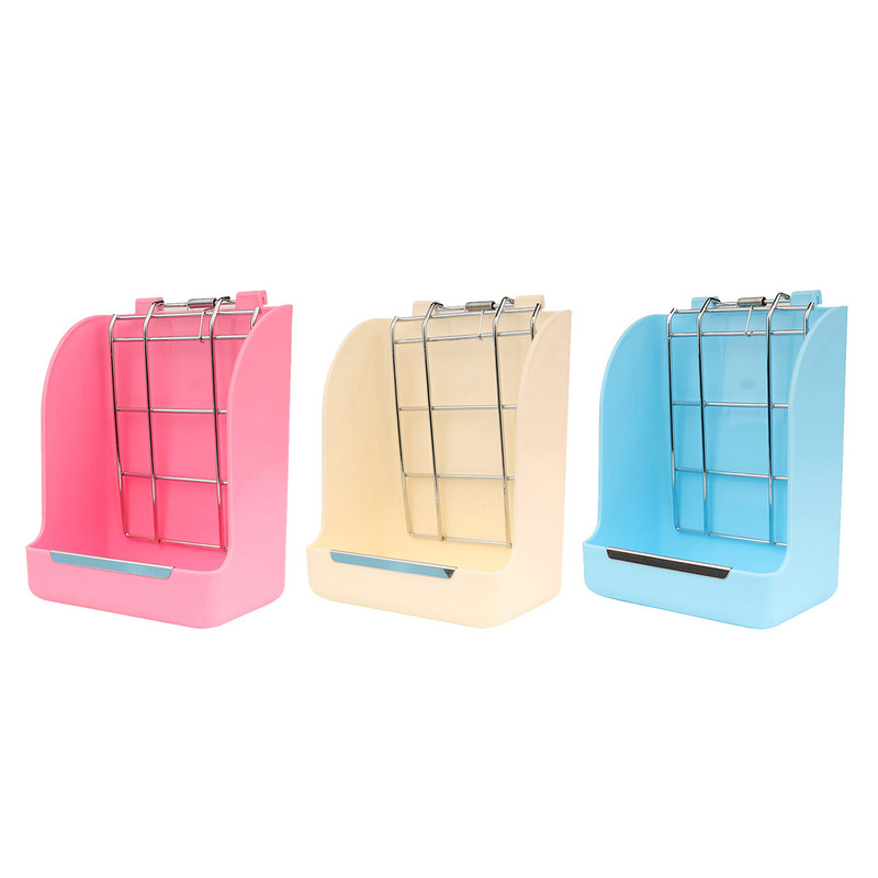 Suport de suport din plastic suspendat pentru hrănire pentru iepuri, pentru cobai de chinchilla ierbivor