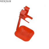 20 vištienos geriamųjų fontanų kabantis puodelis paukščių vandens dubuo spenelis raudonas geriamasis puodelis vištienos geriamojo fontano veisimo įranga