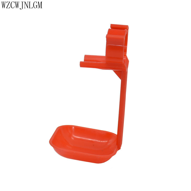 20 vištienos geriamųjų fontanų kabantis puodelis paukščių vandens dubuo spenelis raudonas geriamasis puodelis vištienos geriamojo fontano veisimo įranga