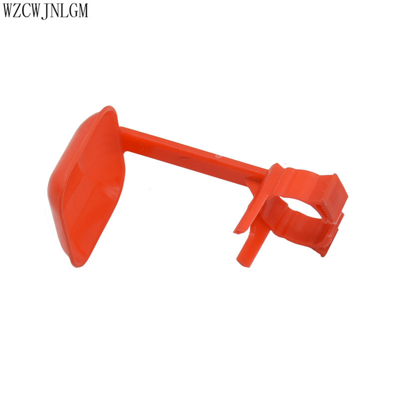 20 vištienos geriamųjų fontanų kabantis puodelis paukščių vandens dubuo spenelis raudonas geriamasis puodelis vištienos geriamojo fontano veisimo įranga