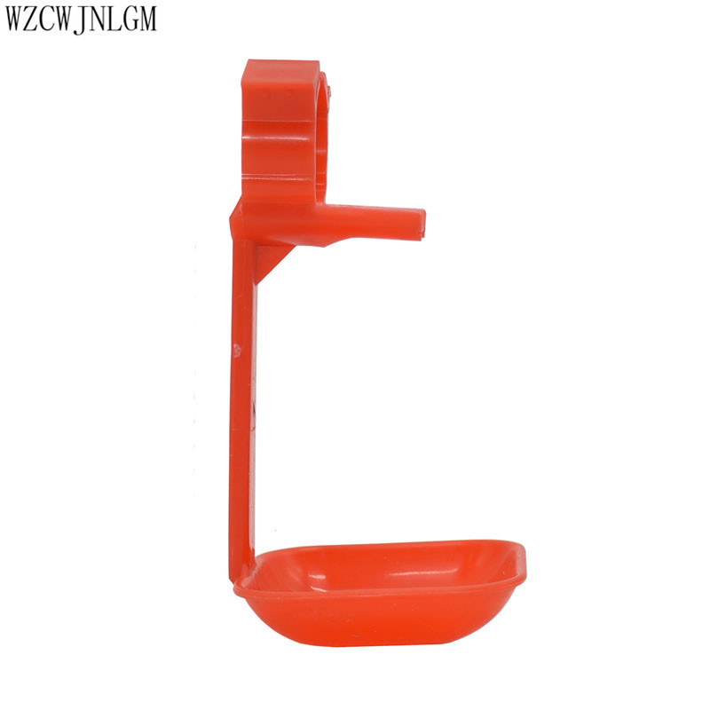 20 vištienos geriamųjų fontanų kabantis puodelis paukščių vandens dubuo spenelis raudonas geriamasis puodelis vištienos geriamojo fontano veisimo įranga