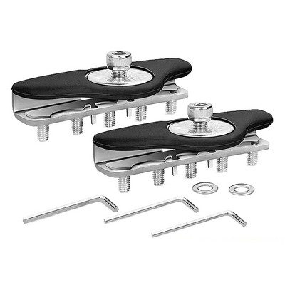 1PAIR Automašīnas dzinēja pārsega LED gaismas stiprinājuma kronšteins Auto dzinēja pārsega vāks Piller Lamp Holder Skava Clip bez urbšanas SUV 4WD 4X4
