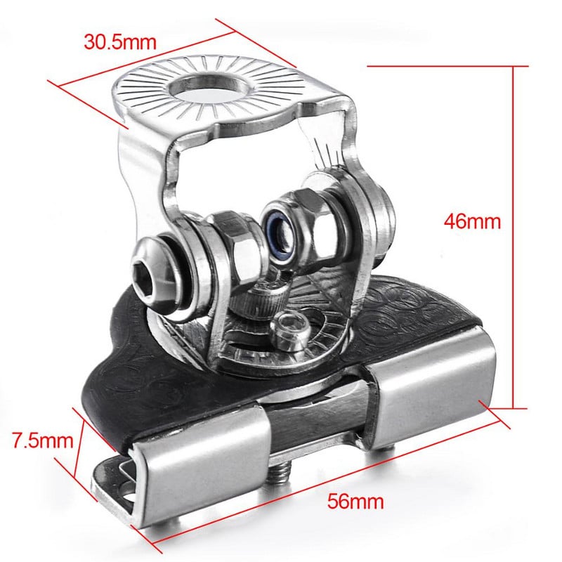 1PAIR Automobilio variklio gaubtas Led šviesos tvirtinimo kronšteinas Automatinis variklio dangtis Pillerio lempos laikiklio spaustukas be gręžimo visureigis 4WD 4X4