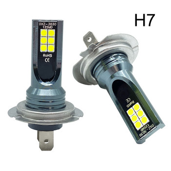 2Pcs H4 H7 LED фарове H11 H8 H9 H10 H1 H3 Автомобилни крушки за мъгла 9005 9006 Автомобилни светлини за шофиране 12000LM 80W 12V