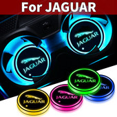 Držač za čaše u automobilu LED svjetlo Jastučić za čaše u automobilu Šareni svjetlosni podmetač za Jaguar XF XE XJ F-Pace X-Type S-Type F-Type E-Pace I-PACE XK