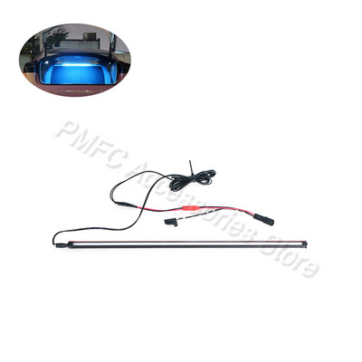 Διακοσμητικό φωτιστικό εσωτερικού χώρου 12V LED πίσω πορτμπαγκάζ Ατμόσφαιρα LED Φωτεινές λωρίδες για το Tesla Model 3 2019 2020 2021 2022