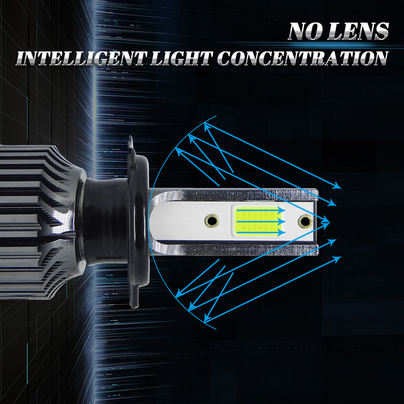 2tk 20000LM 4500K 6000K 8000K 3000K Lemon HB3 HB4 9005 9006 H3 H1 H7 H4 H11 9012 pirn Led Lamp Auto esituled Auto udutuled