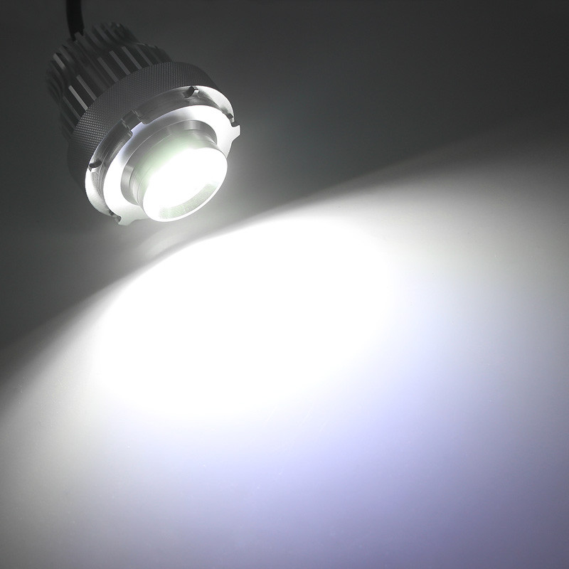 2*Angel Eyes LED-i gabariidituled BMW 5-seeria E60 E61 LCI halogeenesitulede halogeeni rõngaslampide komplektid auto esituled