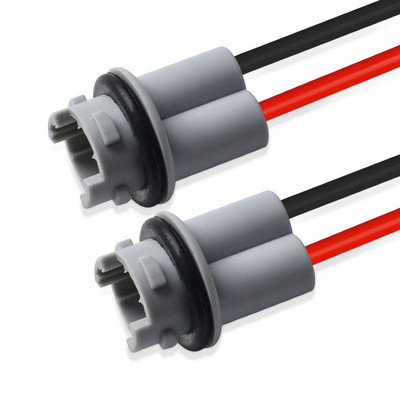 Držač svjetla za LED žarulju u automobilu Osnovna utičnica T10 T15 W16W 194 168 Visokotemperaturni kabelski adapter Kabelski svežanj Utikač W5W Vodootporan