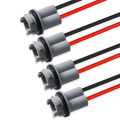 Držač svjetla za LED žarulju u automobilu Osnovna utičnica T10 T15 W16W 194 168 Visokotemperaturni kabelski adapter Kabelski svežanj Utikač W5W Vodootporan
