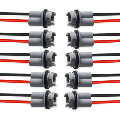 Držač svjetla za LED žarulju u automobilu Osnovna utičnica T10 T15 W16W 194 168 Visokotemperaturni kabelski adapter Kabelski svežanj Utikač W5W Vodootporan