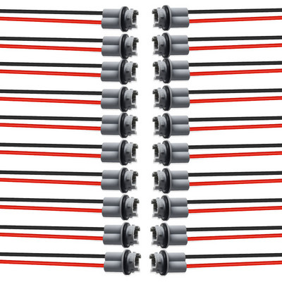 Držač svjetla za LED žarulju u automobilu Osnovna utičnica T10 T15 W16W 194 168 Visokotemperaturni kabelski adapter Kabelski svežanj Utikač W5W Vodootporan